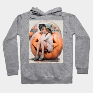 Halloween Pumpkin Girl Hoodie